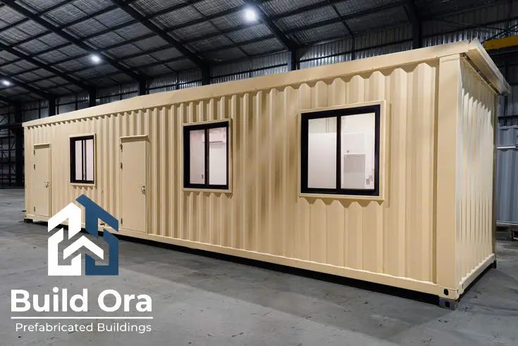 مراحل تحويل الحاويات إلى منازل من شركة بيلد اورا لتحويل الحاويات.
